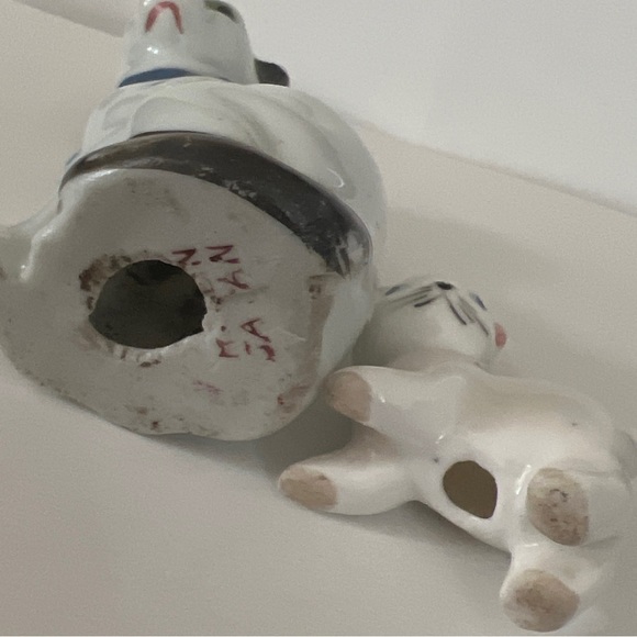 A Lot Of 2 Vintage White and Black Cat Figurine Made in Japan - Picture 11 of 11